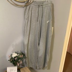 Gray Nike sweats
